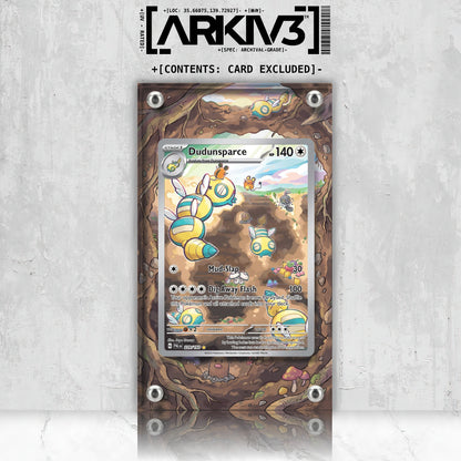 [UNIT: 229/193] // Dudunsparce Extended Art Display Case - Raw