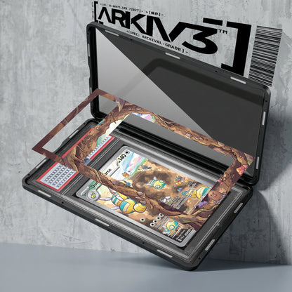 ARKIV3 PSA graded exploded mockup