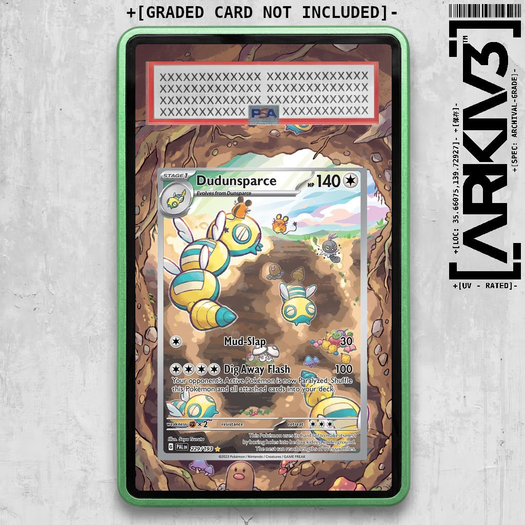ARKIV3 PSA graded front - Green