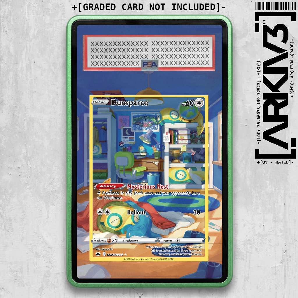 ARKIV3 PSA graded front - Green
