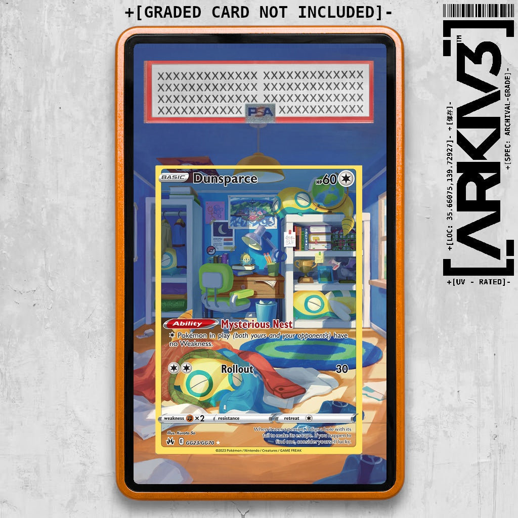 ARKIV3 PSA graded front - Orange