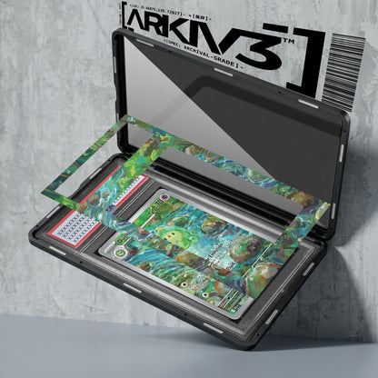 ARKIV3 PSA graded exploded mockup