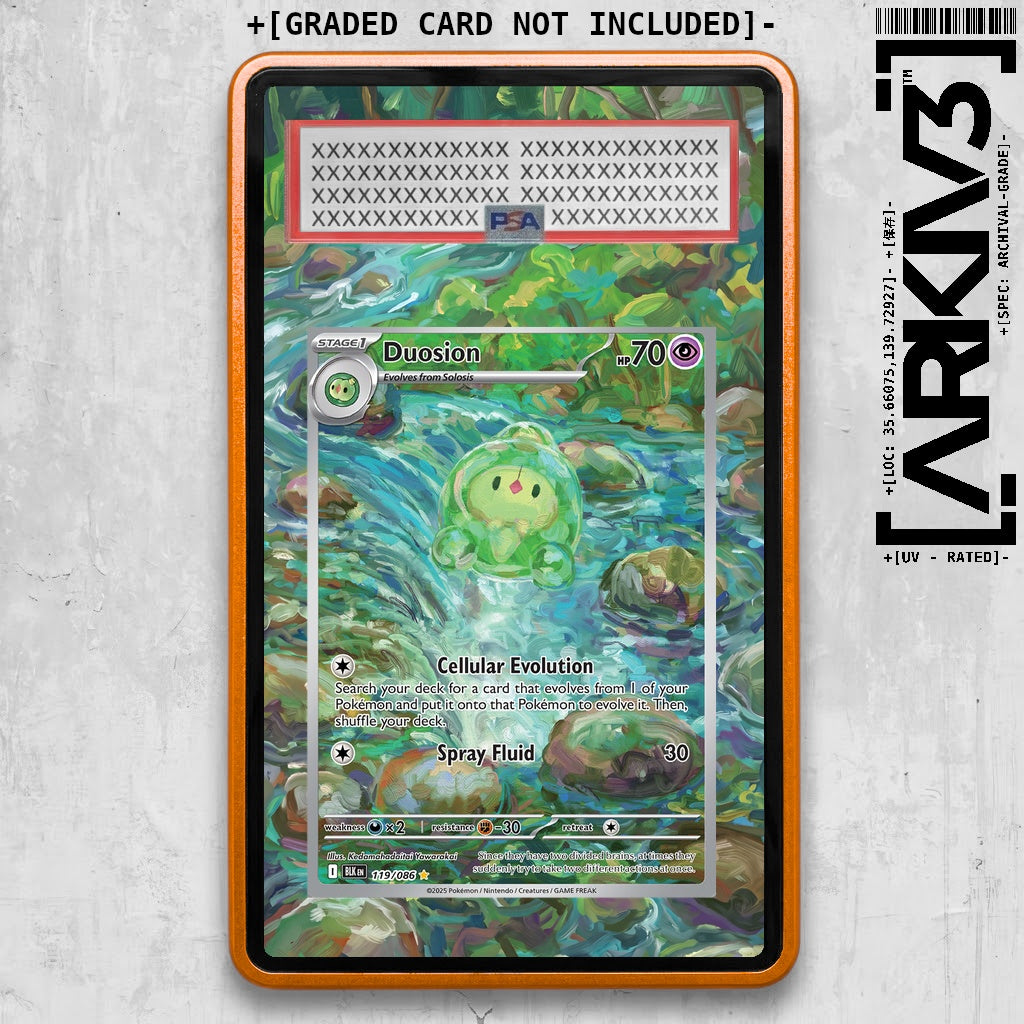 ARKIV3 PSA graded front - Orange