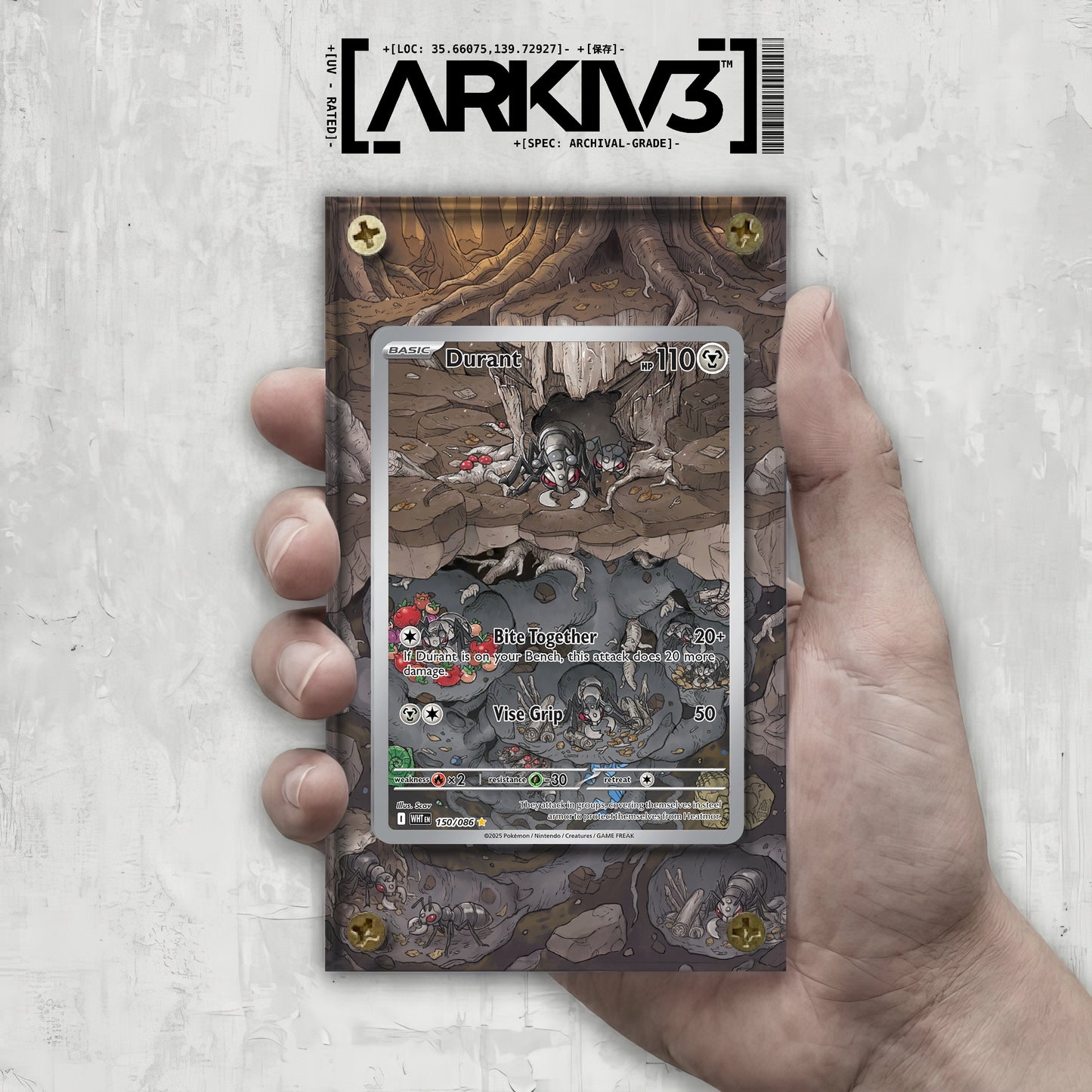 [UNIT: 150/86] // Durant Extended Art Display Case - Raw