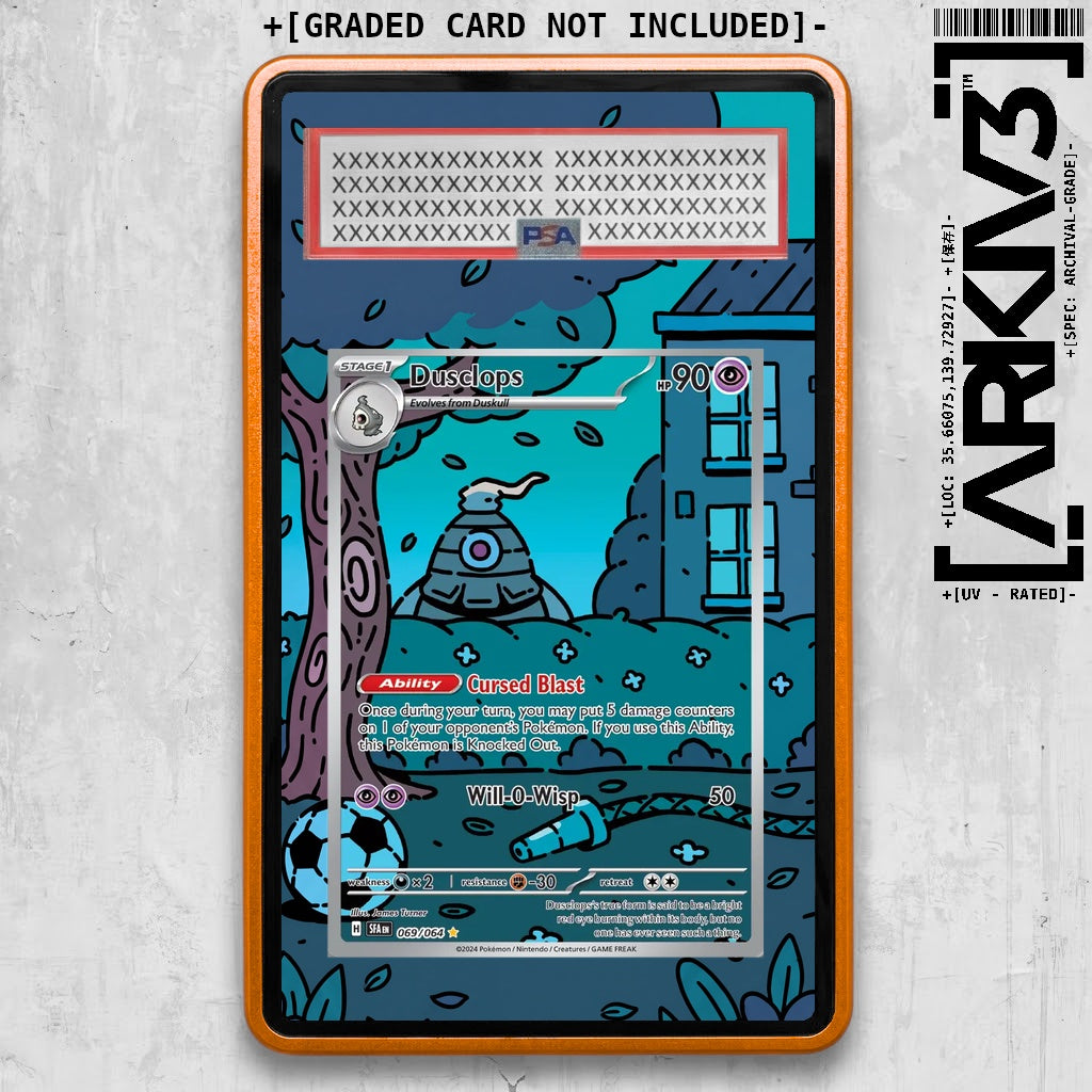 ARKIV3 PSA graded front - Orange