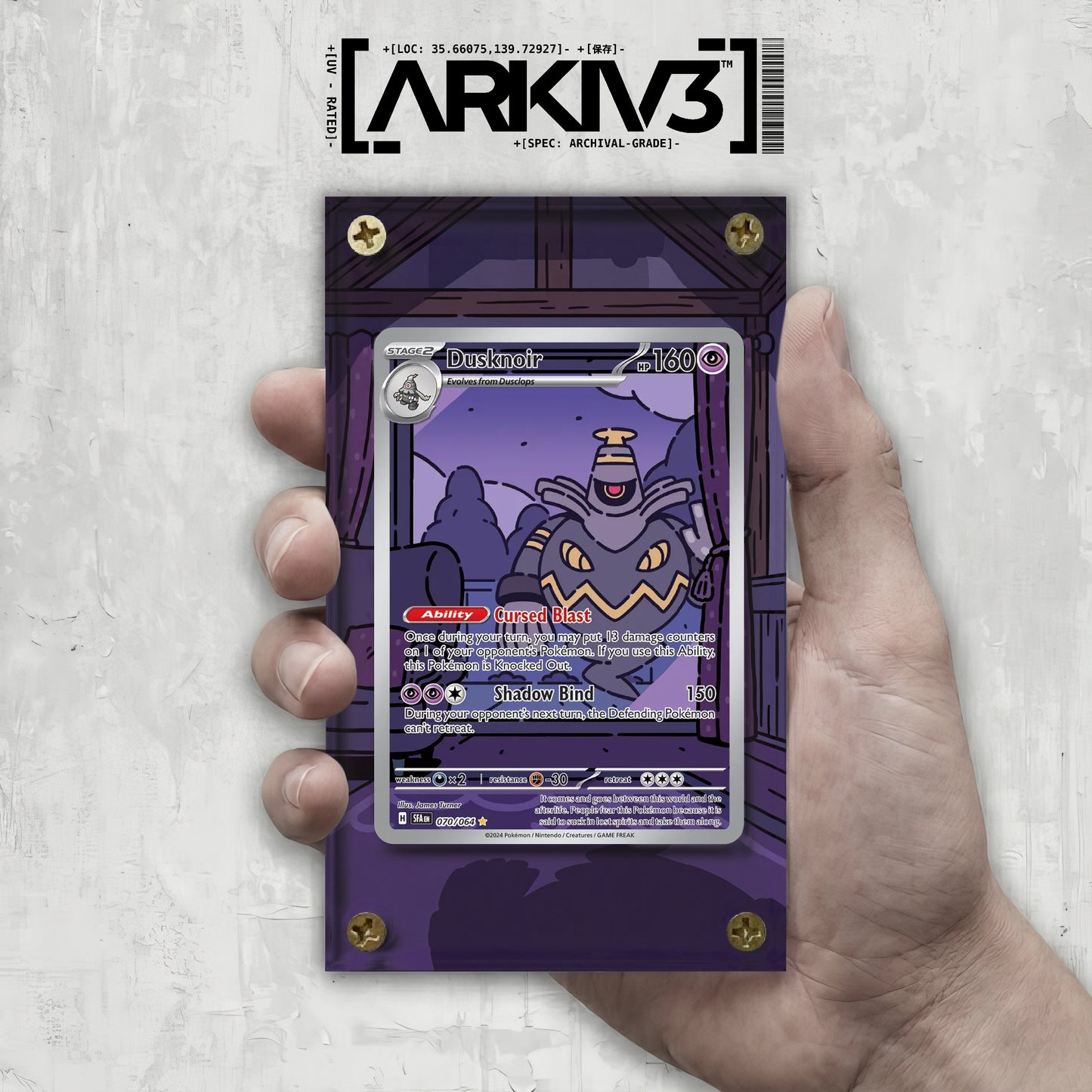 [UNIT: 70/64] // Dusknoir Extended Art Display Case - Raw
