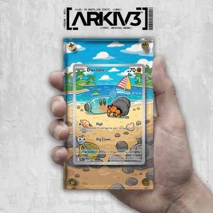 [UNIT: 129/86] // Dwebble Extended Art Display Case - Raw