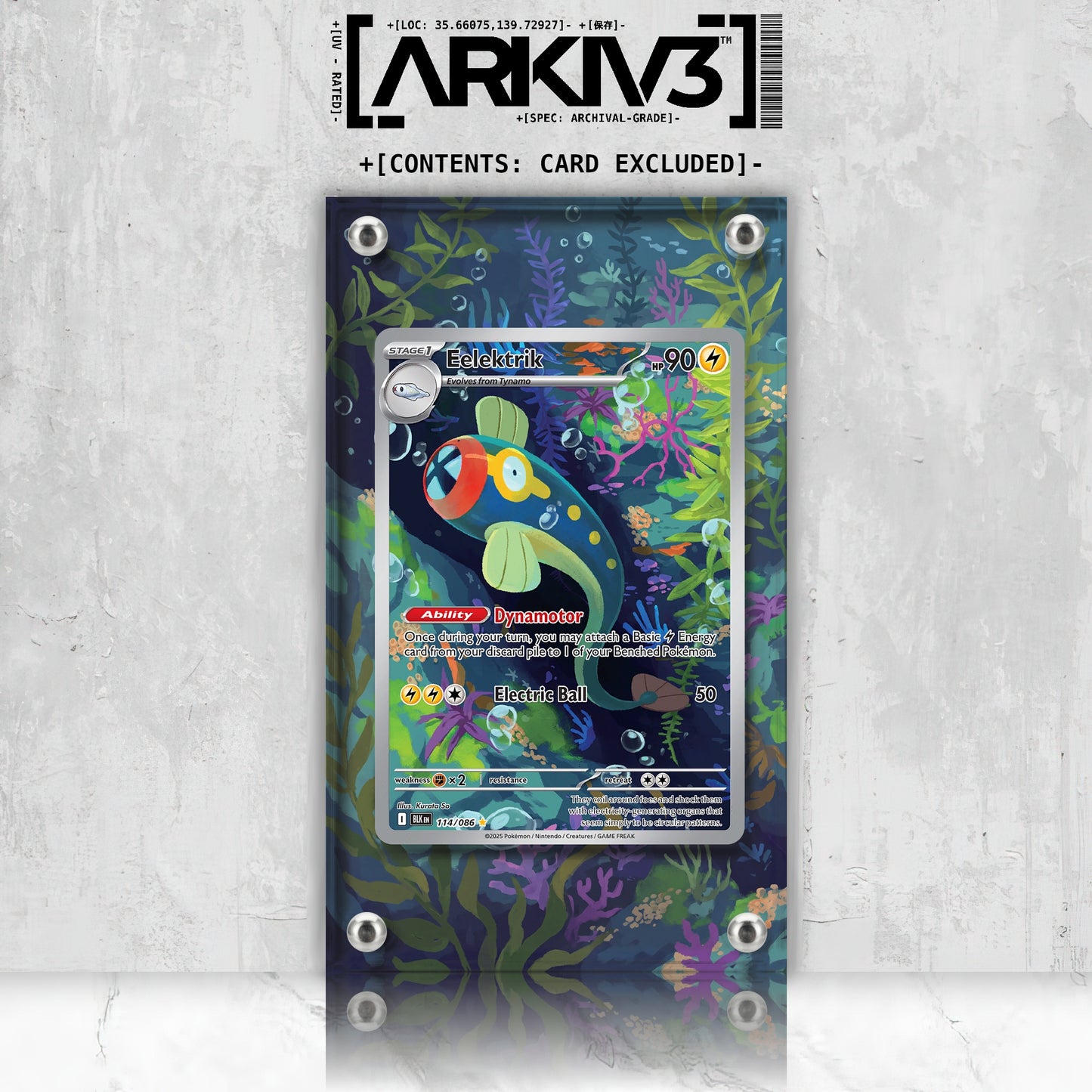 [UNIT: 114/86] // Eelektrik Extended Art Display Case - Raw