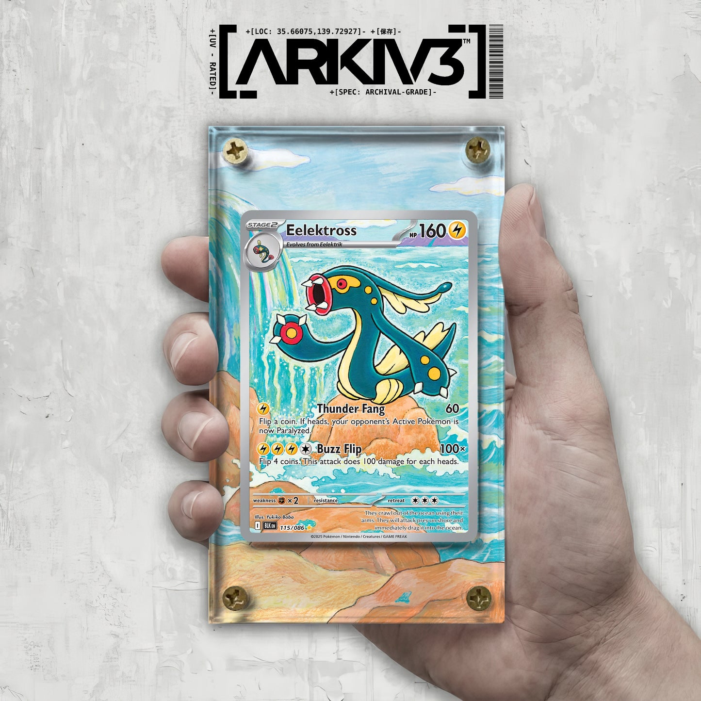 [UNIT: 115/86] // Eelektross Extended Art Display Case - Raw