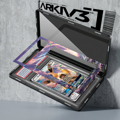 ARKIV3 PSA graded exploded mockup