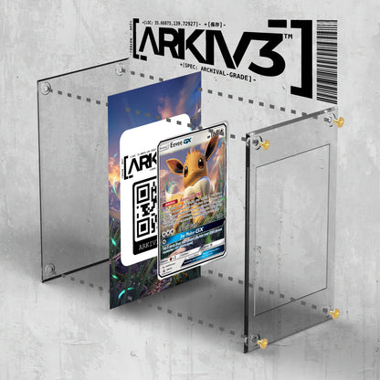 [UNIT: SM176/248] // Eevee-GX Extended Art Display Case - Raw