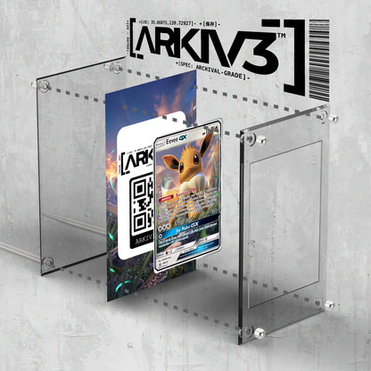 [UNIT: SM176/248] // Eevee-GX Extended Art Display Case - Raw