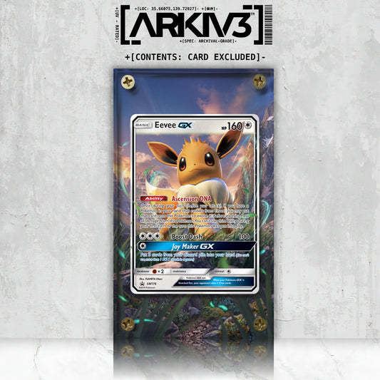 [UNIT: SM176] // Eevee-GX Extended Art Display Case - Raw