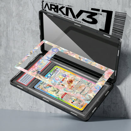 ARKIV3 PSA graded exploded mockup