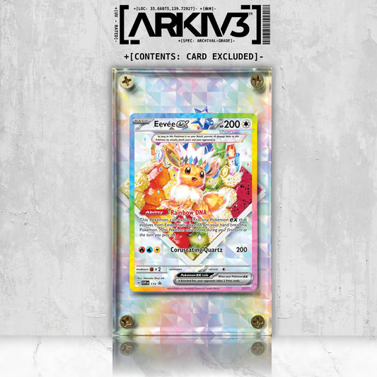 [UNIT: 174] // Eevee ex Extended Art Display Case - Raw