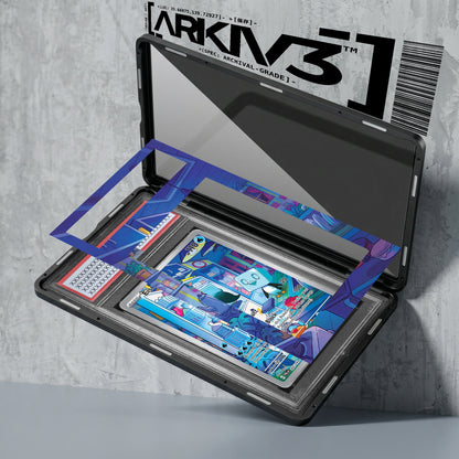 ARKIV3 PSA graded exploded mockup