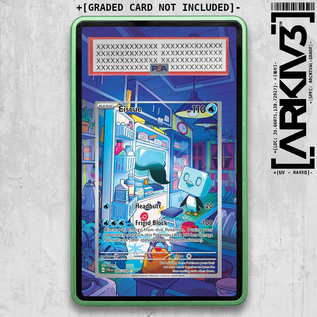 ARKIV3 PSA graded front - Green
