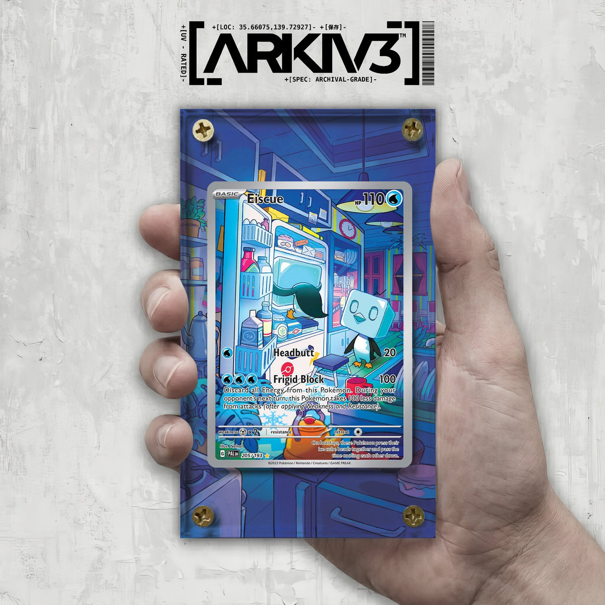 [UNIT: 205/193] // Eiscue Extended Art Display Case - Raw