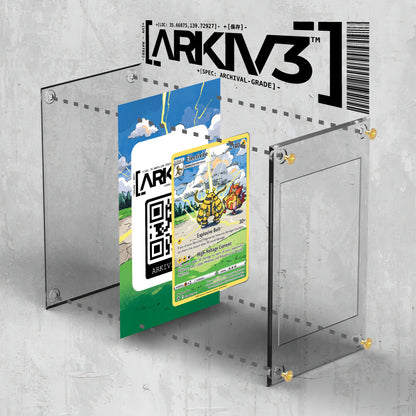 [UNIT: GG08/70] // Electivire Extended Art Display Case - Raw