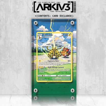 [UNIT: GG08/70] // Electivire Extended Art Display Case - Raw