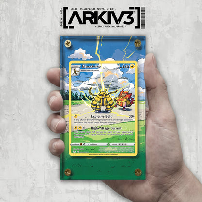 [UNIT: GG08/70] // Electivire Extended Art Display Case - Raw