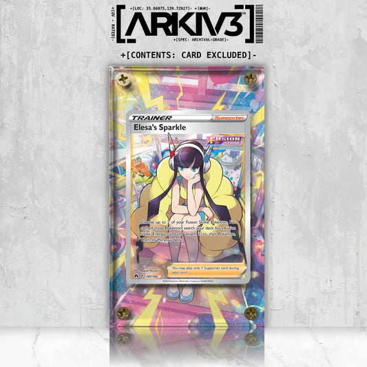 [UNIT: 147/159] // Elesa's Sparkle Extended Art Display Case - Raw