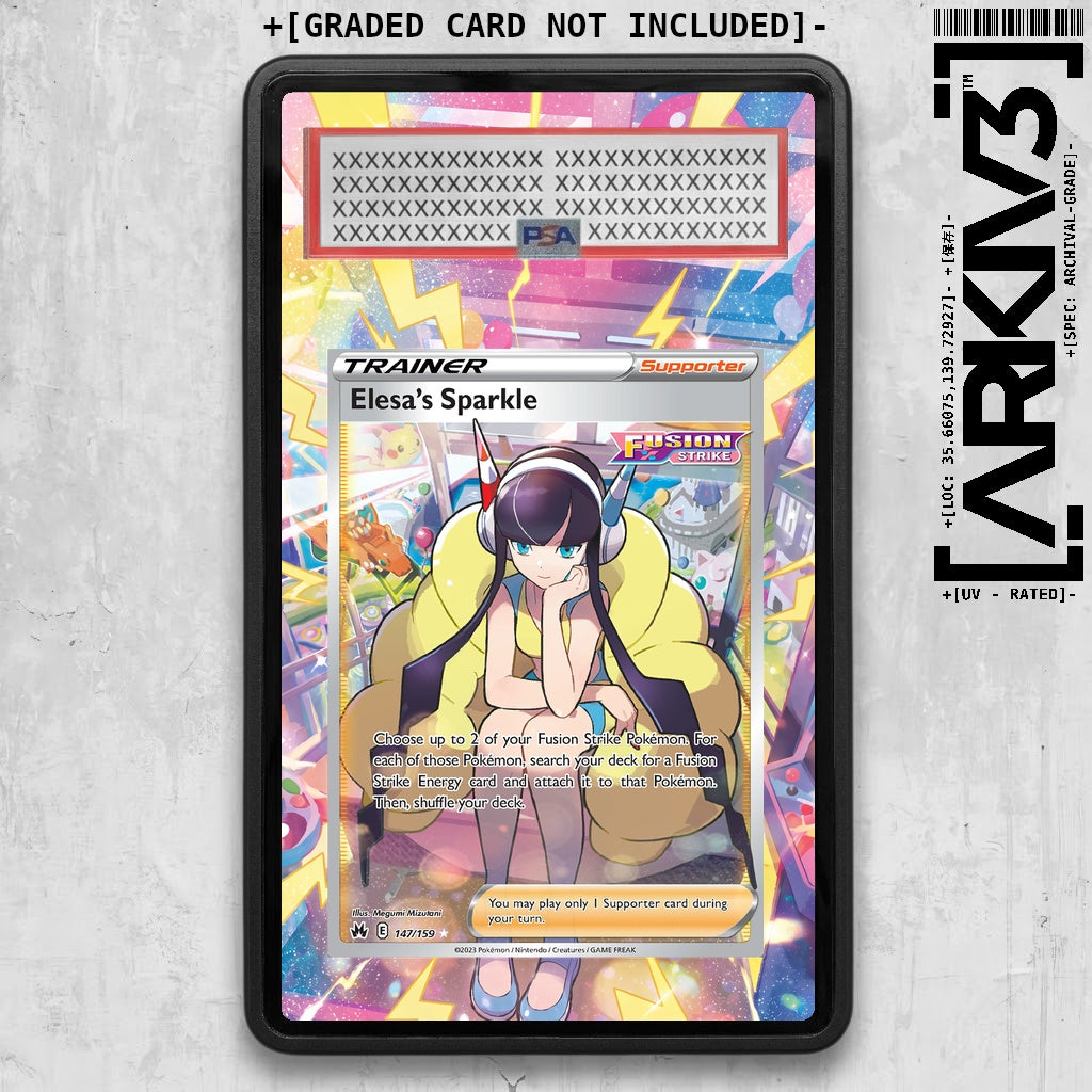ARKIV3 PSA graded front - Black