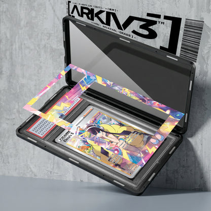 ARKIV3 PSA graded exploded mockup