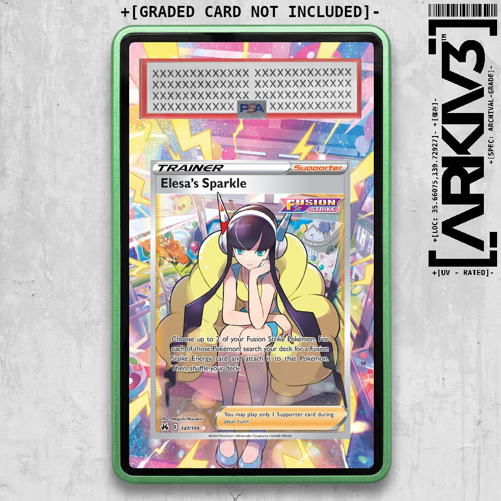 ARKIV3 PSA graded front - Green