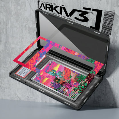 ARKIV3 PSA graded exploded mockup