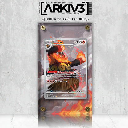 [UNIT: 98/86] // Emboar Extended Art Display Case - Raw