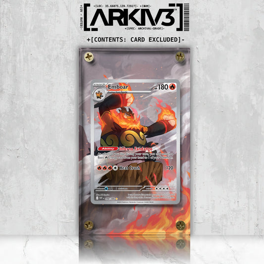 [UNIT: 98/86] // Emboar Extended Art Display Case - Raw