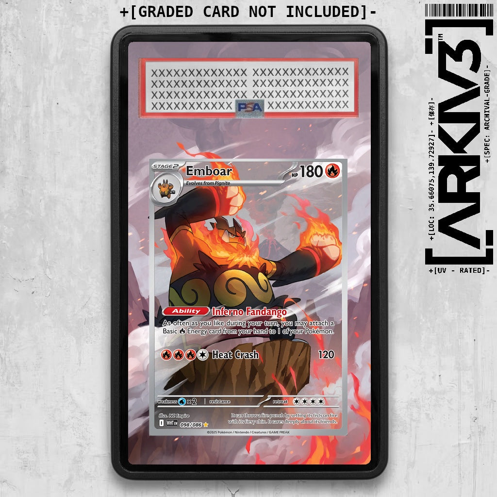 ARKIV3 PSA graded front - Black