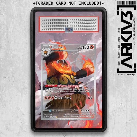 ARKIV3 PSA graded front - Black