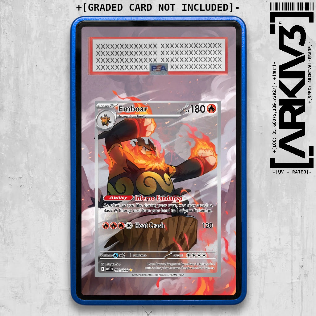 ARKIV3 PSA graded front - Blue