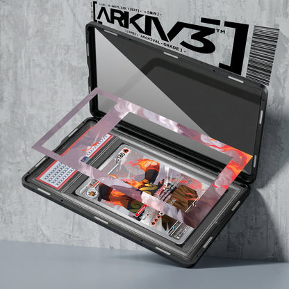 ARKIV3 PSA graded exploded mockup