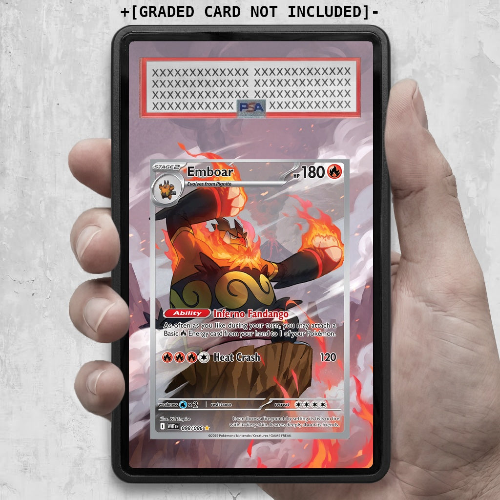 ARKIV3 PSA graded hand mockup