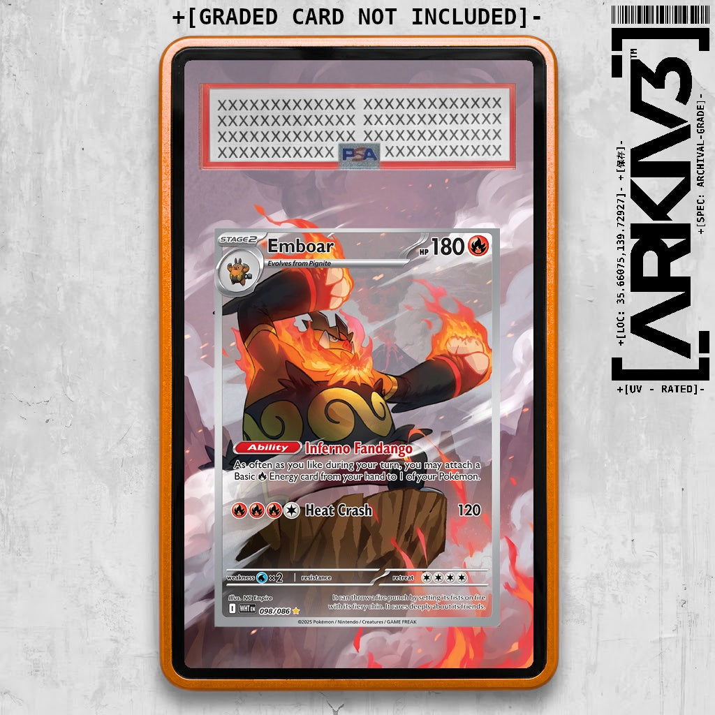 ARKIV3 PSA graded front - Orange