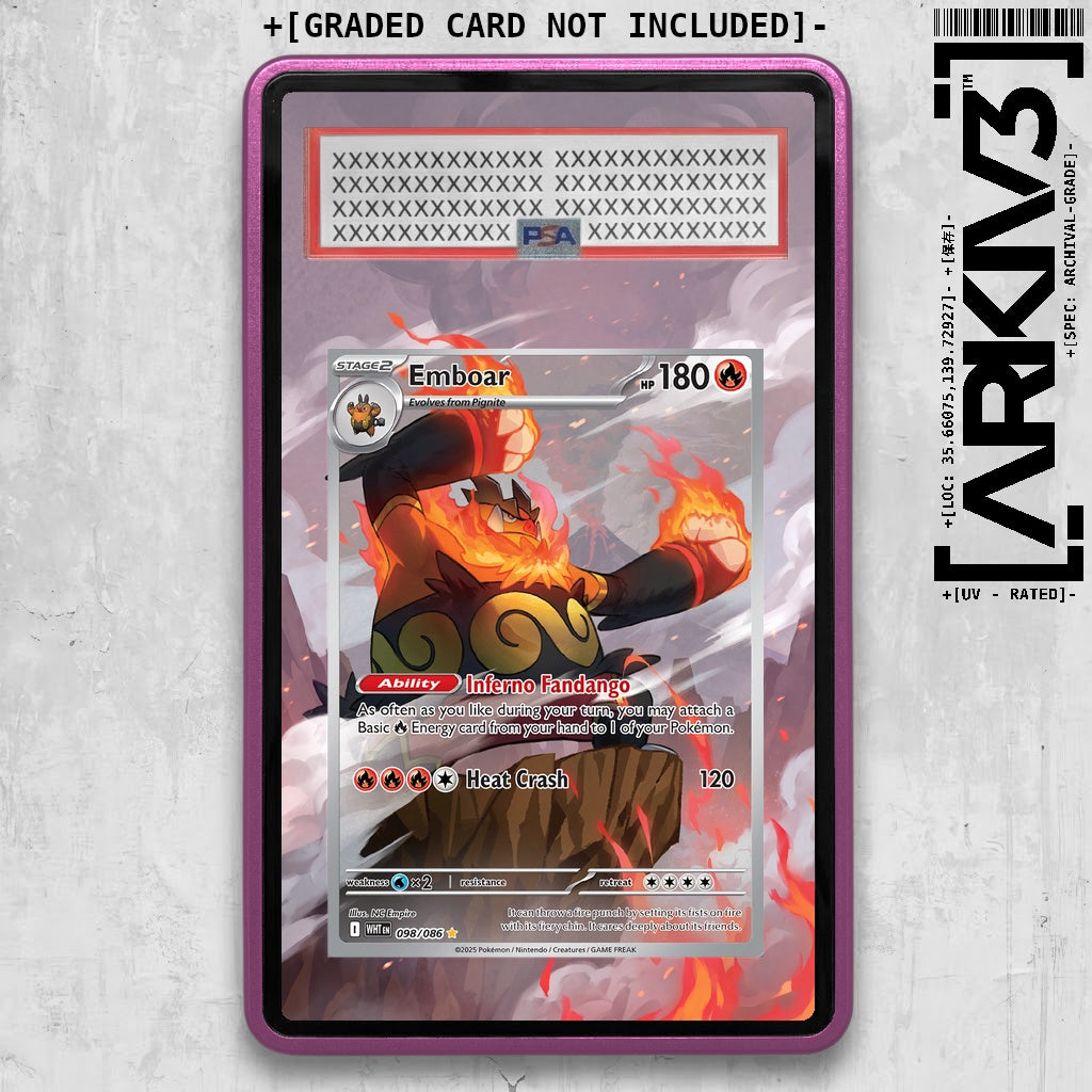 ARKIV3 PSA graded front - Purple
