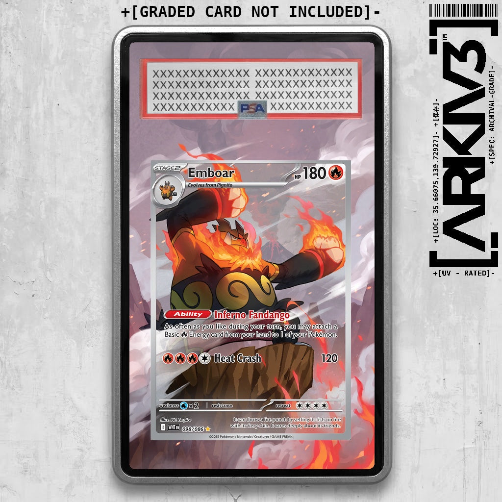ARKIV3 PSA graded front - Silver