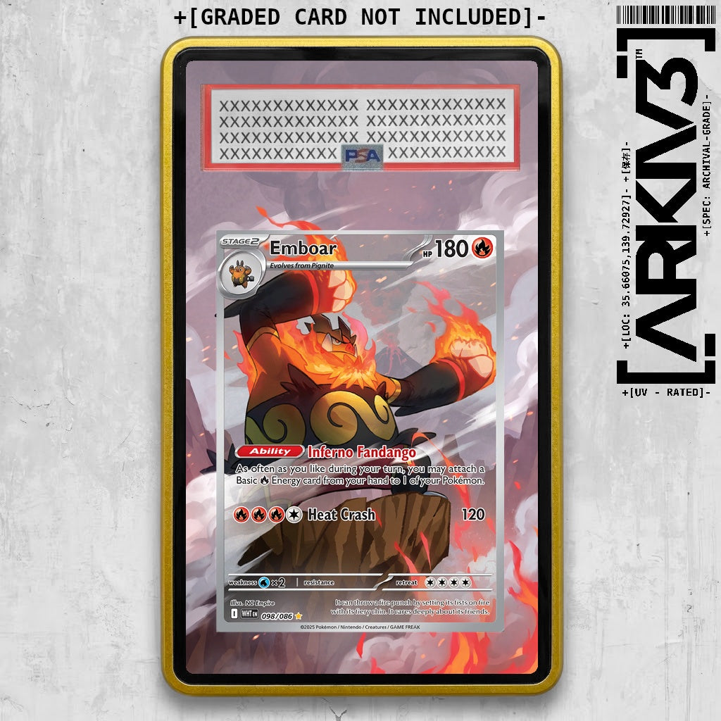 ARKIV3 PSA graded front - Yellow