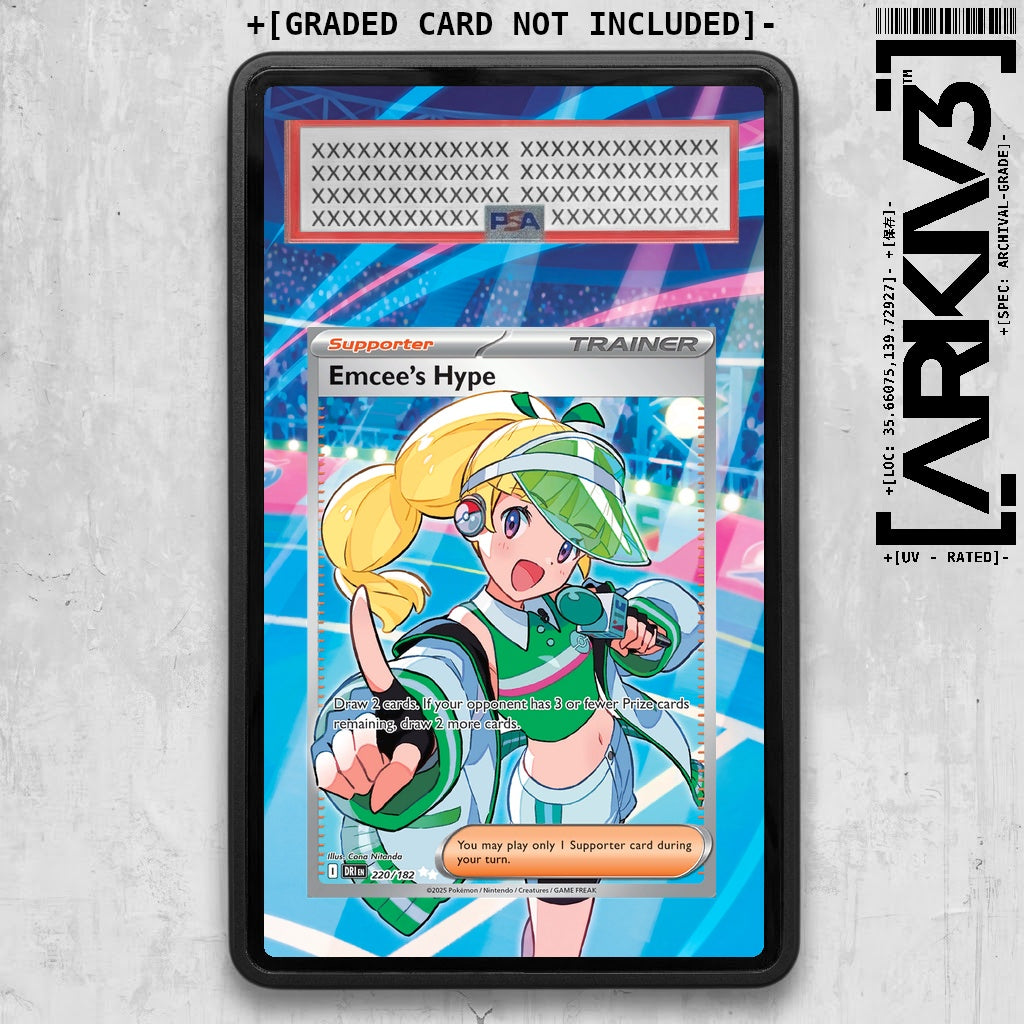 ARKIV3 PSA graded front - Black