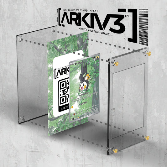 [UNIT: 112/86] // Emolga Extended Art Display Case - Raw