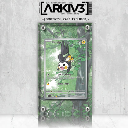 [UNIT: 112/86] // Emolga Extended Art Display Case - Raw