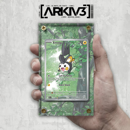 [UNIT: 112/86] // Emolga Extended Art Display Case - Raw