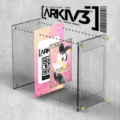 [UNIT: RC23/RC25] // Emolga Extended Art Display Case - Raw