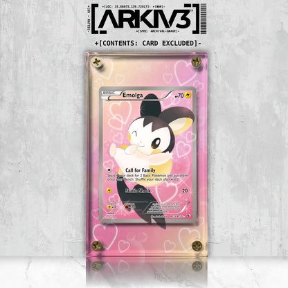 [UNIT: RC23/RC25] // Emolga Extended Art Display Case - Raw