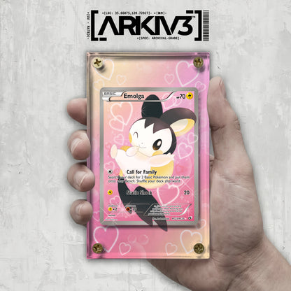 [UNIT: RC23/RC25] // Emolga Extended Art Display Case - Raw
