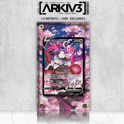 [UNIT: TG18/TG30] // Enamorus V Extended Art Display Case - Raw