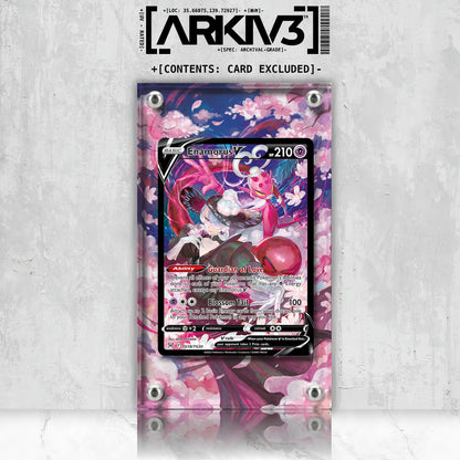 [UNIT: TG18/TG30] // Enamorus V Extended Art Display Case - Raw